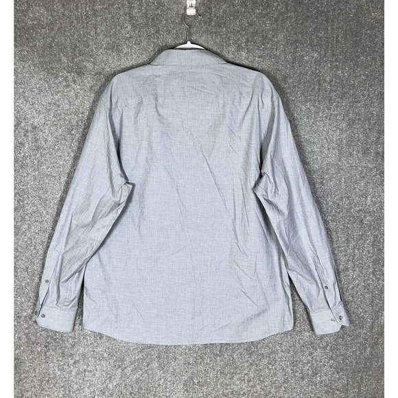 Apt 9 Premier Flex Slim Fit Button‎ Up Shirt Mens Size XL Stretch Long Sleeve - Picture 2 of 6
